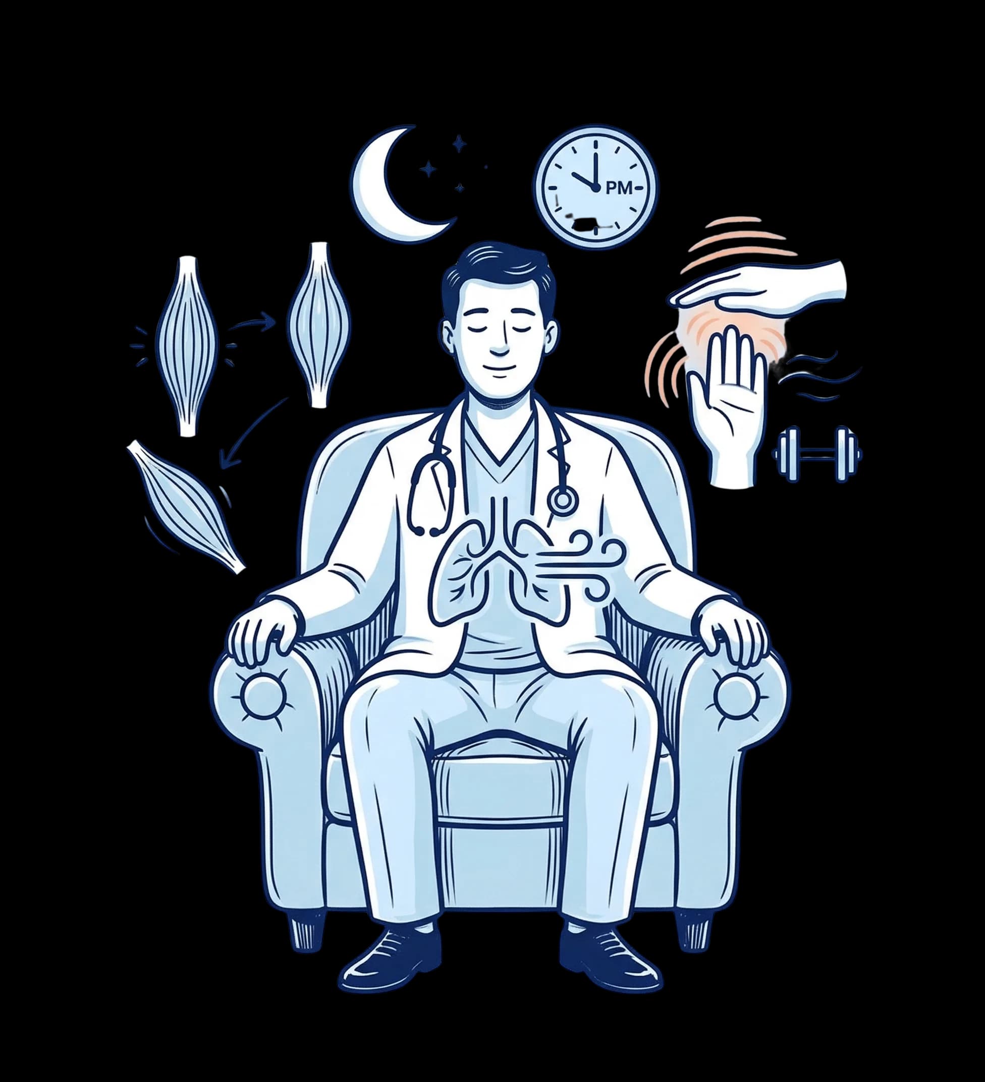 Night relaxation routine