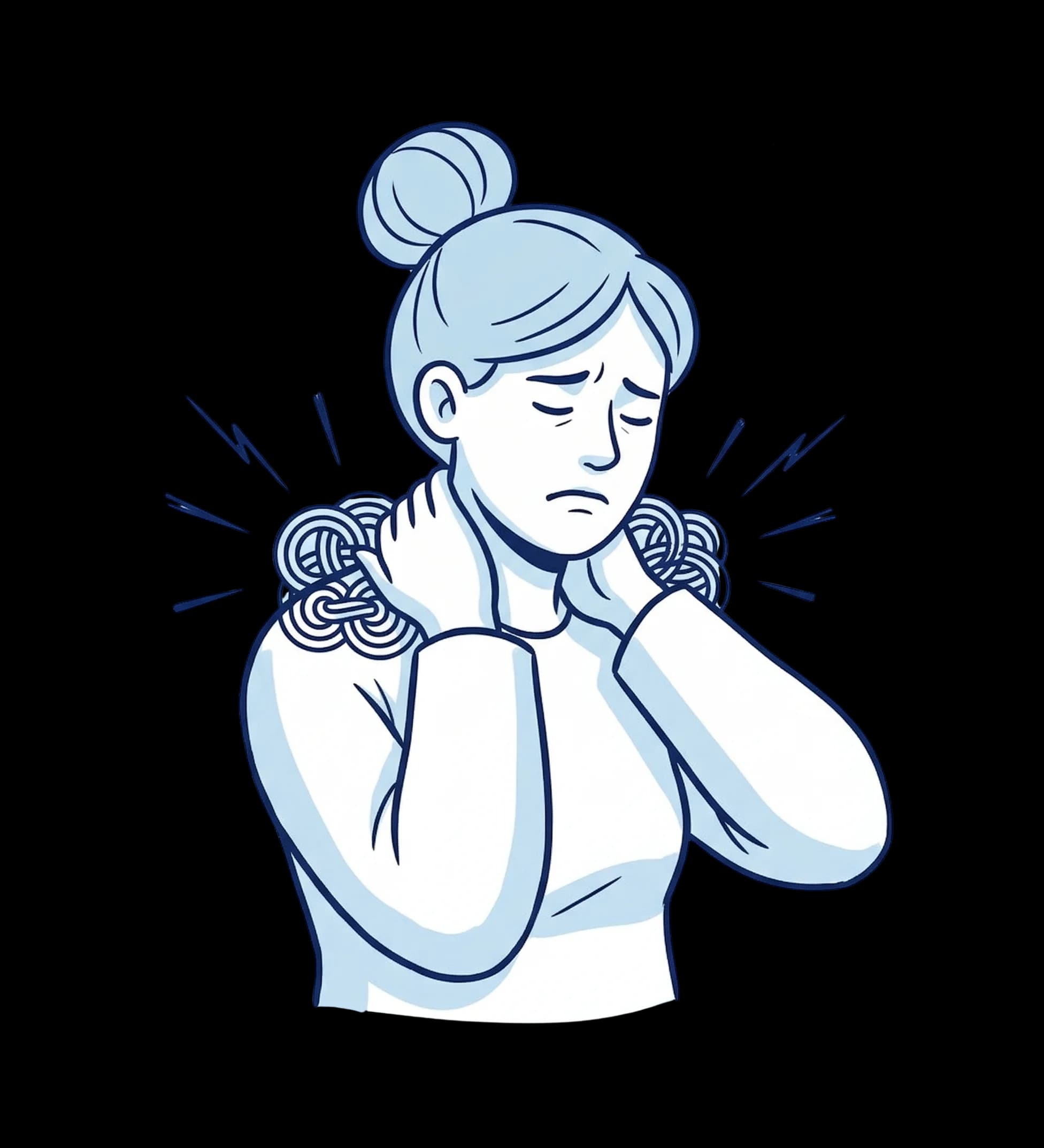 Neck and shoulder tension that won't go away